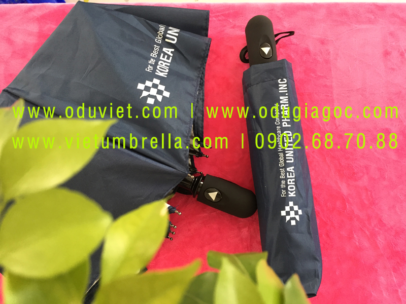 xưởng sản xuất ô dù cầm tay in logo quảng cáo